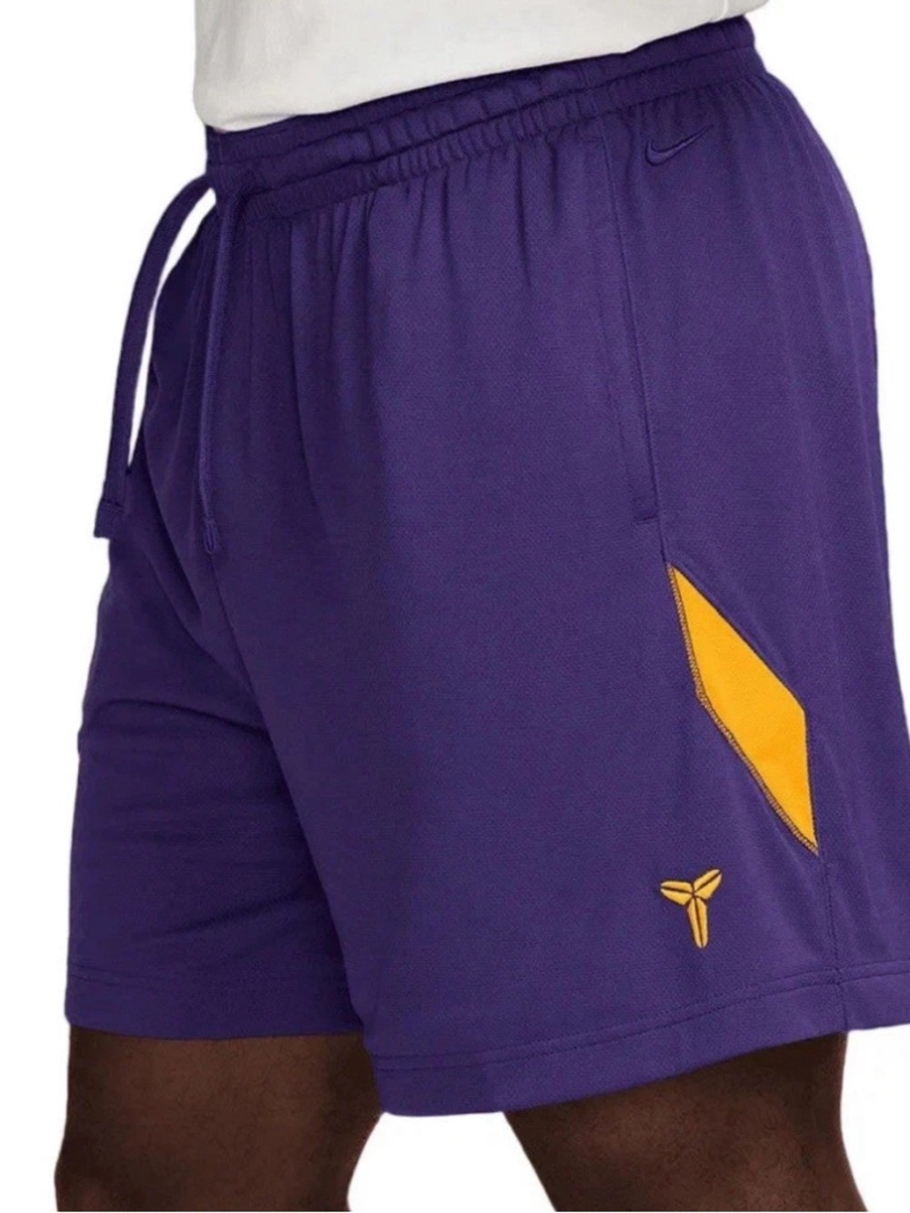 Nike Kobe Dri-Fit Mens Size M Medium Basketball Shorts Purple HJ8103-547 NWT